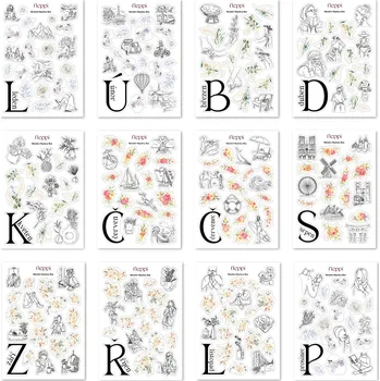 Karnevalový doplněk Fleppi Dekorativní samolepková sada s měsíci