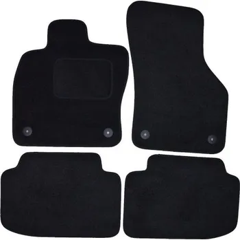 autokoberec Textilní koberce pasující na Škoda Karoq černé