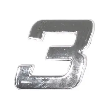 Samolepicí dekorace na vozidlo 3D logo Znak samolepicí 3