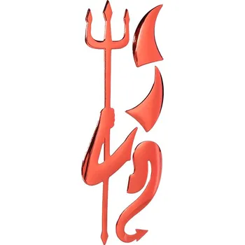 Samolepicí dekorace na vozidlo Samolepka - znak Devil červený