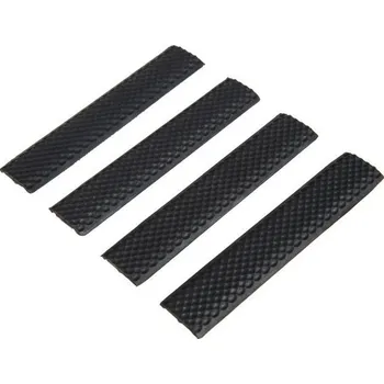 Gumové krytky na KeyMod - 4 kusy, černé, Big Dragon