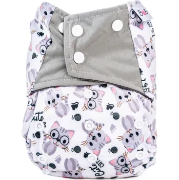 Plena Bobánek Extra savá extra jemná AIO plenka patentky - Cute cats