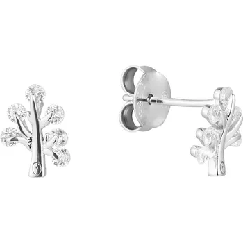 Náušnice EVOLUTION GROUP CZ Stříbrné náušnice stromečky - 11532.1