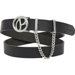 Pepe Jeans Dámský pásek LETI BELT Barva: černá, Velikost: L