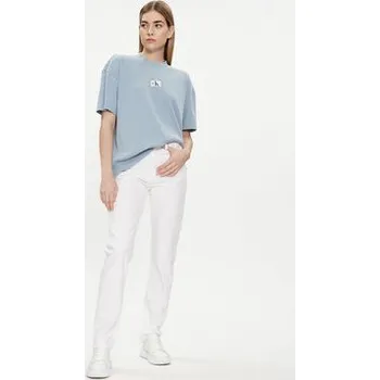 Pánské džíny Calvin Klein Jeans Jeansy Authentic J20J222741 Bílá Slim Fit 24_32