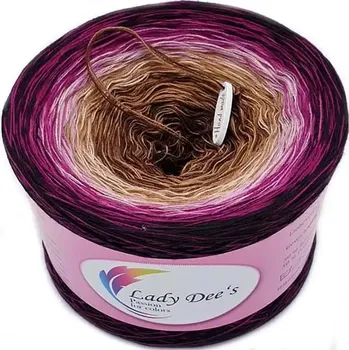 Příze Klubko ÚNOR 2021 4n-570m (Lady Dee's Februar Bobbel 2021)