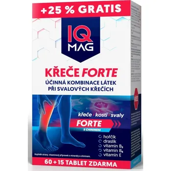 Naturprodukt IQ Mag Stop křečím Forte, 75 tbl.