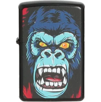 Zapalovač Benzinový zapalovač Angry Gorilla