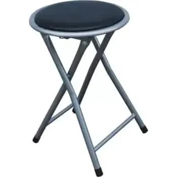 Stolička Taburet IRMA - černý - SLEVA 3% s kodem radost25