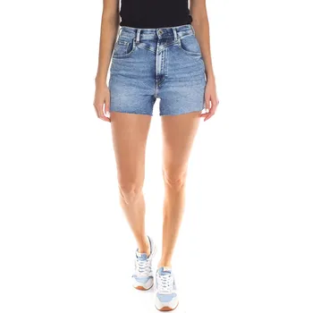 Dámské kraťasy Pepe Jeans Dámské kraťasy RACHEL SHORT Barva: denim (odpovídá obrázku), Velikost: W28