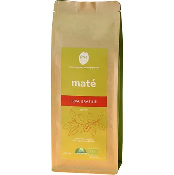 Čaj Fairobchod Bio sypané erva maté z Brazílie, 200 g