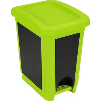 Odpadkový koš Heidrun HDR1493 20 l černý/zelený
