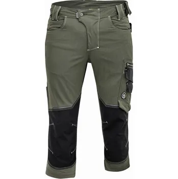Pánské kraťasy Cerva Kalhoty do pasu NEURUM PFM 3/4 tmavě olivová 48