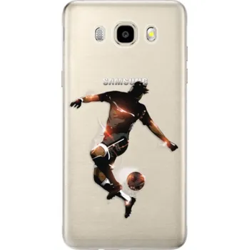 Pouzdro na mobilní telefon Odolné silikonové pouzdro iSaprio - Fotball 01 - Samsung Galaxy J5 2016