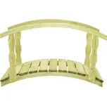 Vidaxl Můstek se zábradlím 170 x 74 x…