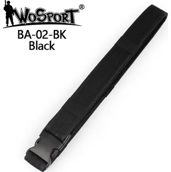 Airsoft Wosport BA02 Služební opasek BDU - Černý