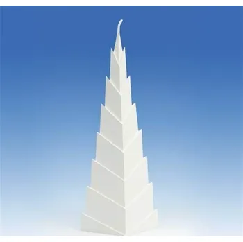 Výroba svíčky 104 - Polykarbonátová forma stupňovitá Pyramida