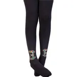 Chlapecké vzorované punčocháče GATTA PLAY GAME tmavě šedé Velikost: 116-122