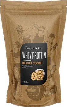 Protein Protein & Co. CFM Whey Protein 80 1000 g sušenka