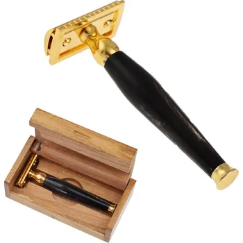 Holicí strojek PAK Holící strojek "GOLD LUXURY" s dřevěným boxem