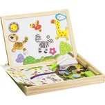KiK Dřevěná magnetická tabulka zvířátka