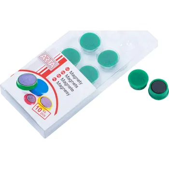 ARTA Magnety ARTA průměr 16mm, zelené (10ks v balení)