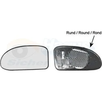 Autosklo Sklo do zrcátka, vnější zrcátko VAN WEZEL 1858861