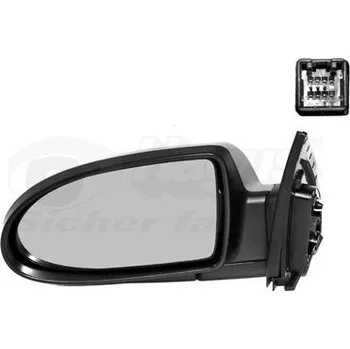 Auto zrcátko Vnější zpětné zrcátko VAN WEZEL 8226817