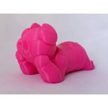 Filament Vzorek FIBER3D PET-G filament 1,75 mm 10 m , Barva Růžová