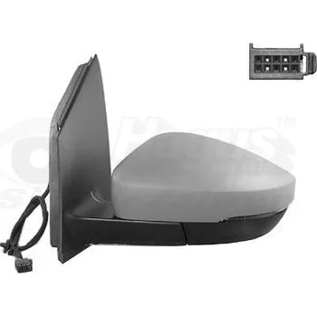 Auto zrcátko Vnější zpětné zrcátko VAN WEZEL 5829817