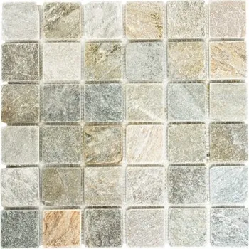Kamenná mozaika XQM 001M 30,5x32,5 cm béžová/šedá