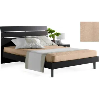 Prostěradlo Prostěradlo froté béžová 10 - 140 x 200 cm atyp