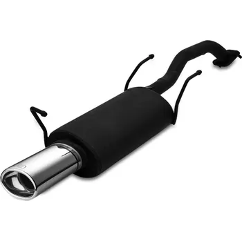 Zadní díl výfuku ULTER SPORT Sportovní výfuk HYUNDAI Accent 1994-1999, 1x koncovka oválná 120×80mm Vyberte motor: 1,5i 65/73kW HATCHBACK