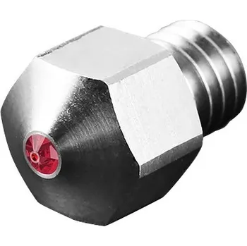 Příslušenství k 3D tiskárně Rubínová tryska 0,4 / 1,75 mm Rubby, Typ Titanová MK8