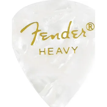 Trsátko FENDER trsátko 351 Premium Celluloid 1ks Heavy White moto