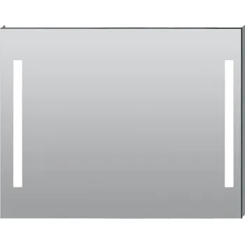 Zrcadlo Jika Clear Zrcadlo 100x81 cm, s vypínačem