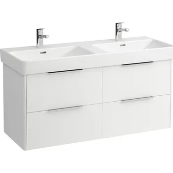Koupelnový nábytek Laufen Base Pro S Skříňka s dvojumyvadlem 120 bílá lesk
