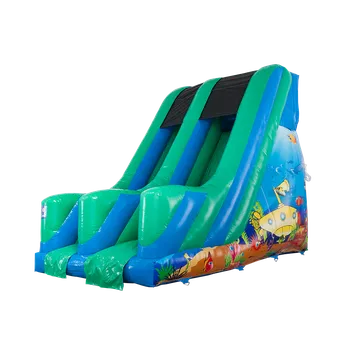 Skákací hrad Nafukovací skluzavka velká TOP| Certifikováno | Profi provedení | Různé motivy TÉMATIKA: Oceán