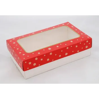 Elektroinstalační krabice Krabice vánoční 251507 červená 1kg - DOPRODEJ MOTIVU