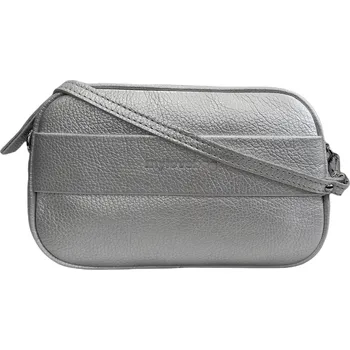 Outdoorové zavazadlo My Love Bag kožená ledvinka 3v1 stříbrná