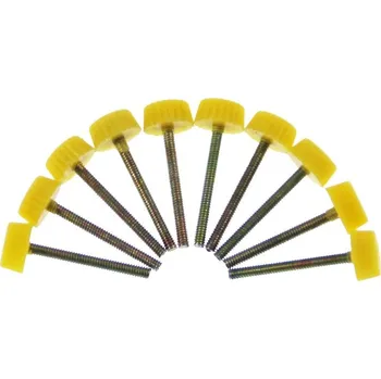 Spojovací materiál ASTRA Šroub M2x19mm s plastovou hlavou žlutý (10)