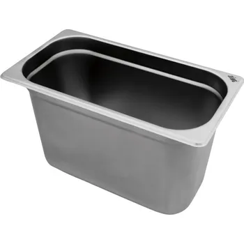 SVING Gastronádoba z nerezu GN1/3 - 200 mm, bez držadel, plná.