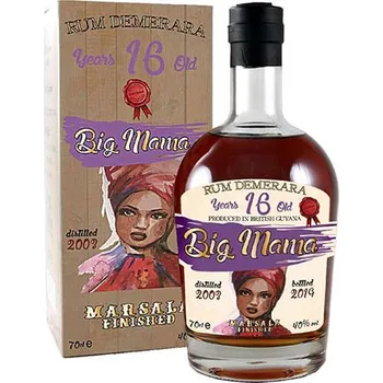 Rum Big Mama 16 let Marsala cask 0,7 l