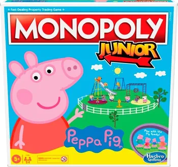 Desková hra Hasbro Monopoly Junior Peppa Pig