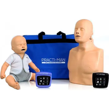 Family Pack PRACTI-MAN PLUS a PRACTI-BABY PLUS - resuscitační figuríny