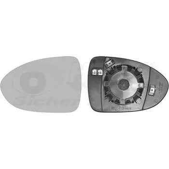 Autosklo Sklo do zrcátka, vnější zrcátko VAN WEZEL 8323837