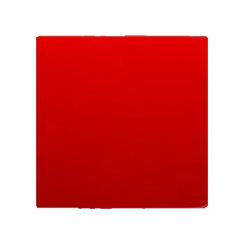 vypínač SIMON Basic BMKW1/22 Kryt jednoduchý pro spínače a ovládače, Červená