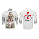 Triko Barbaric bílé Řád templářů Velikost: XS