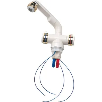 Vodovodní baterie Vodovodní baterie Barwig Compact Barva: bílá - zlatá