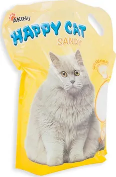 Podestýlka pro kočku AKINU Happy Cat Sandy 7,2 l 